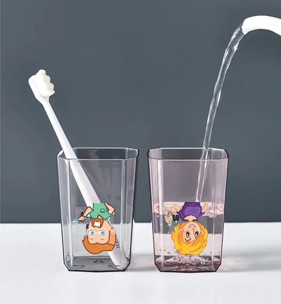 Bathroom Brush Stand | Toothbrush Holders for Bathroom Wall for Kids and Families