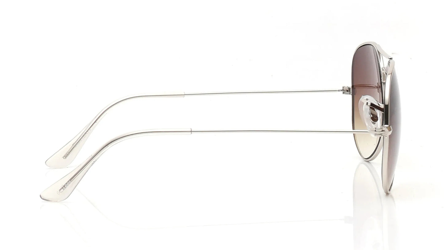 Brown Aviator Sunglasses for Men and Women