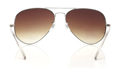 Brown Aviator Sunglasses for Men and Women